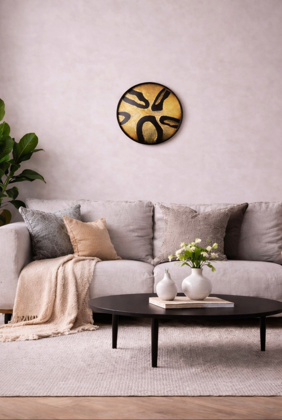 Aureum wall clock
