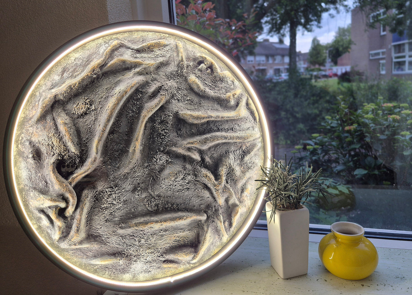 Luminous Veil Wall Light