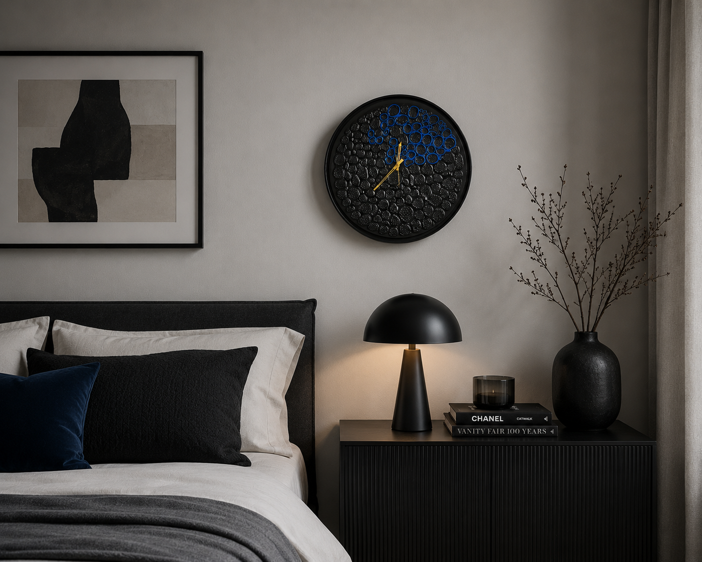 Midnight Current Wall Clock